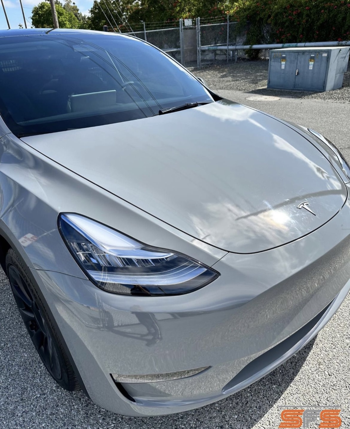 Tesla Model Y protected by SFS Bay Area, San Jose